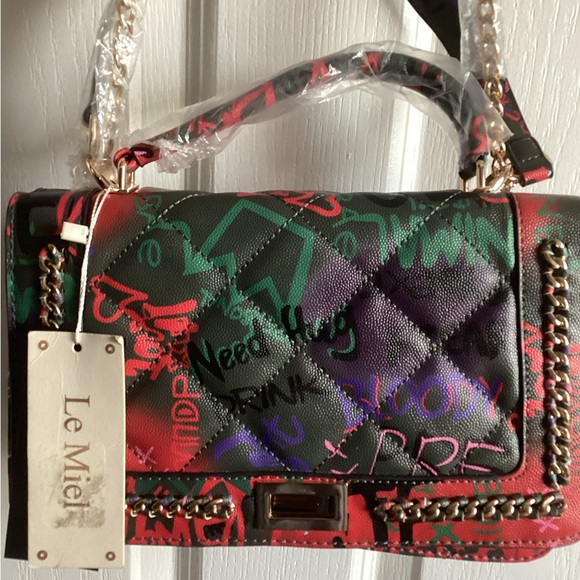 Multicolor Chain Strap Bag - Picture 2 of 7
